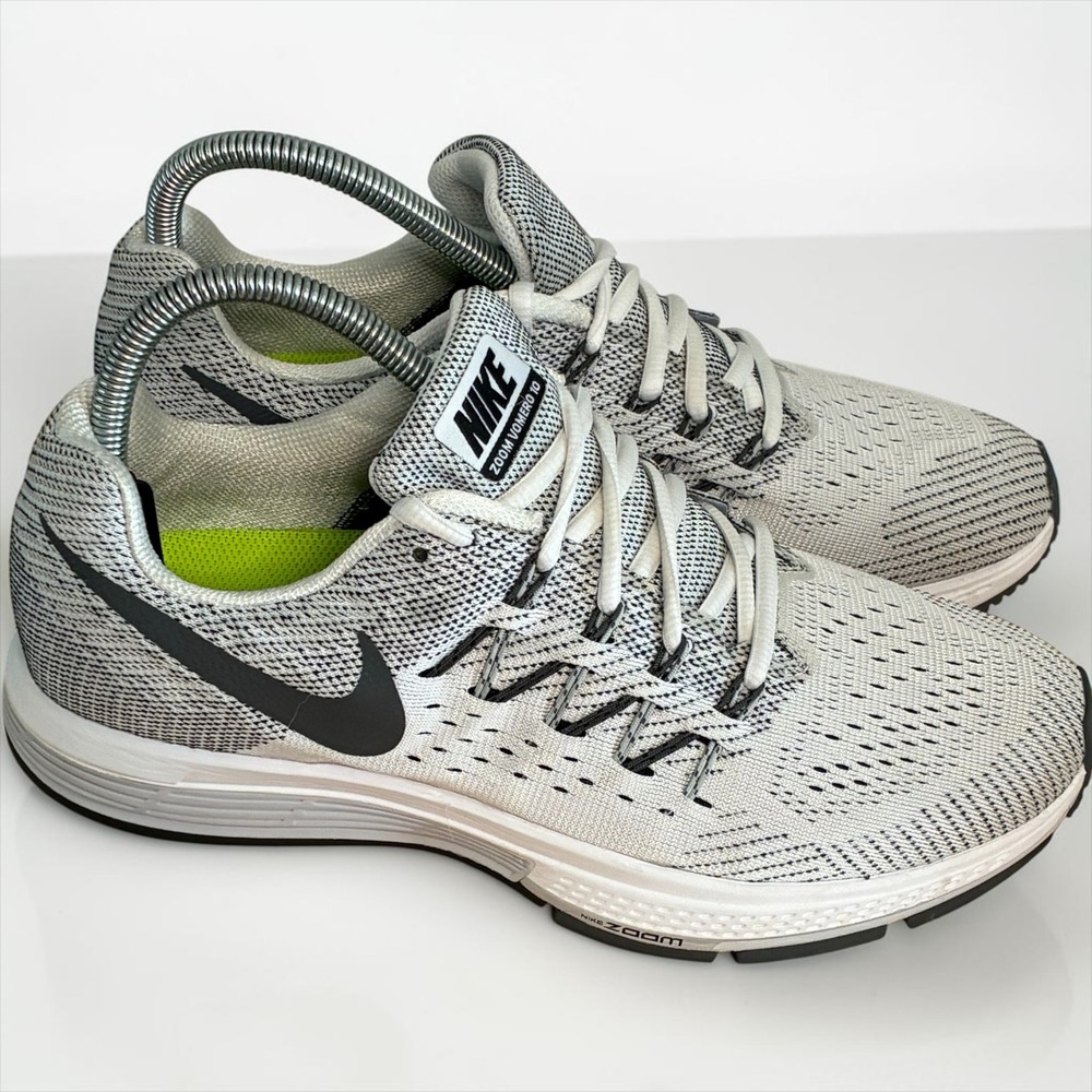 Nike Zoom Vomero 10 Womens Running Shoes White Black 717441-100 Size 9 - Picture 14 of 16